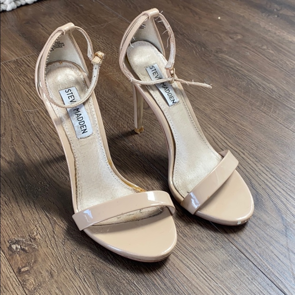 Nude Steve Madden Heels - 6M